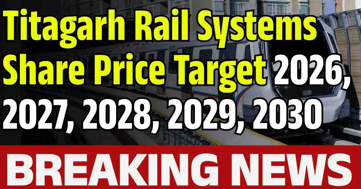 Titagarh Rail Systems Share Price Target 2026, 2027, 2028, 2029, 2030