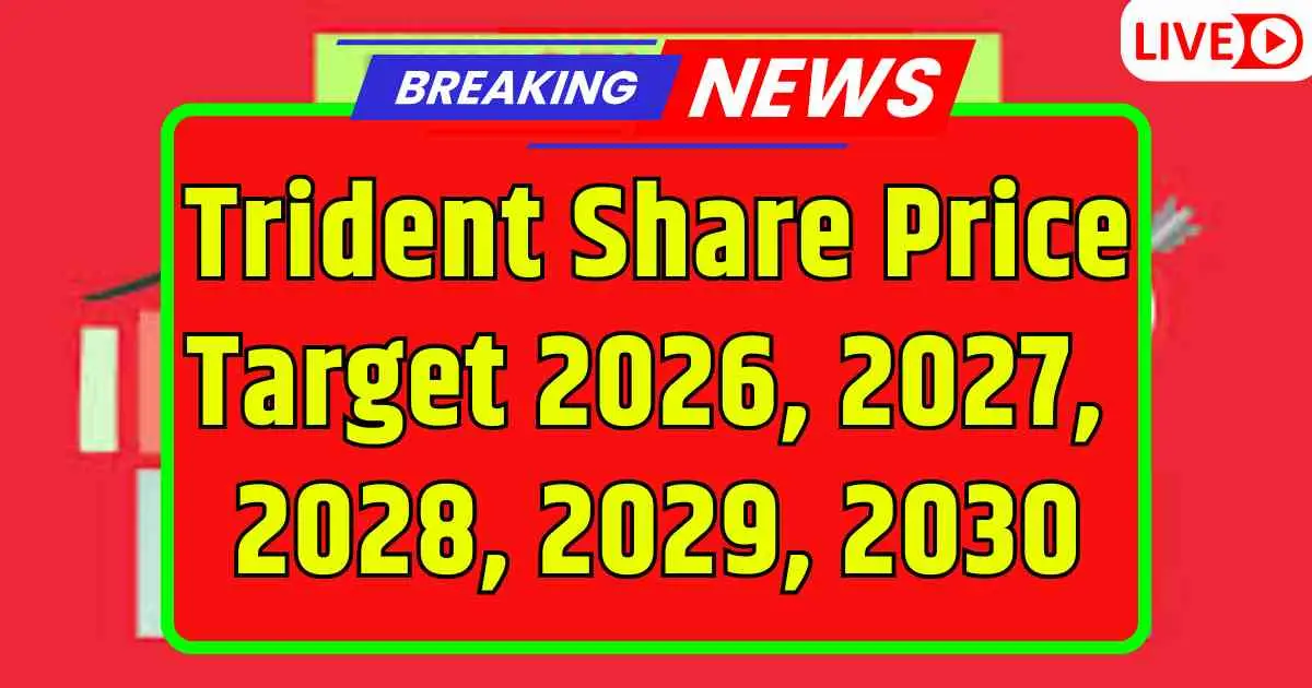 Trident Share Price Target 2026, 2027, 2028, 2029, 2030
