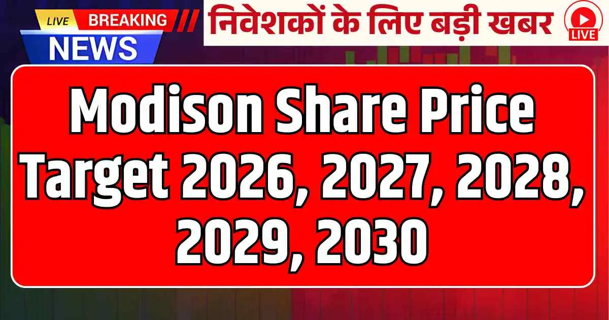 Modison Share Price Target 2026, 2027, 2028, 2029, 2030